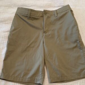 Under Armour Men's Khaki Flat Front Shorts